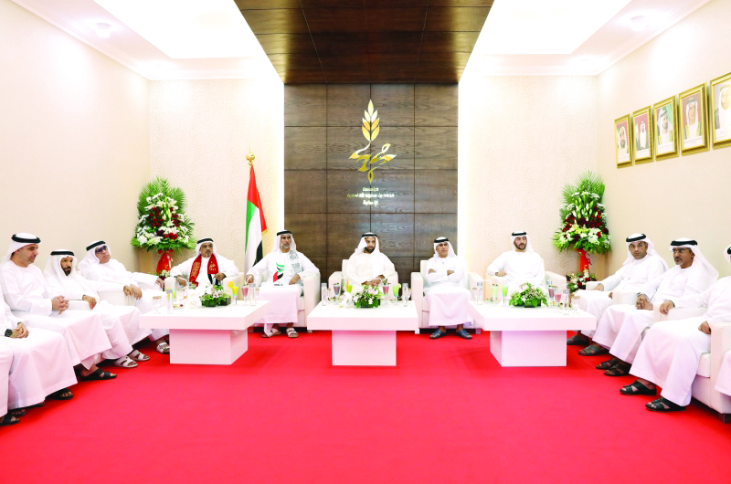 سمو الشيخ محمد بن سعود يدشّن المقر الجديد لمؤسسة محمد بن سعود القاسمي الإنسانية