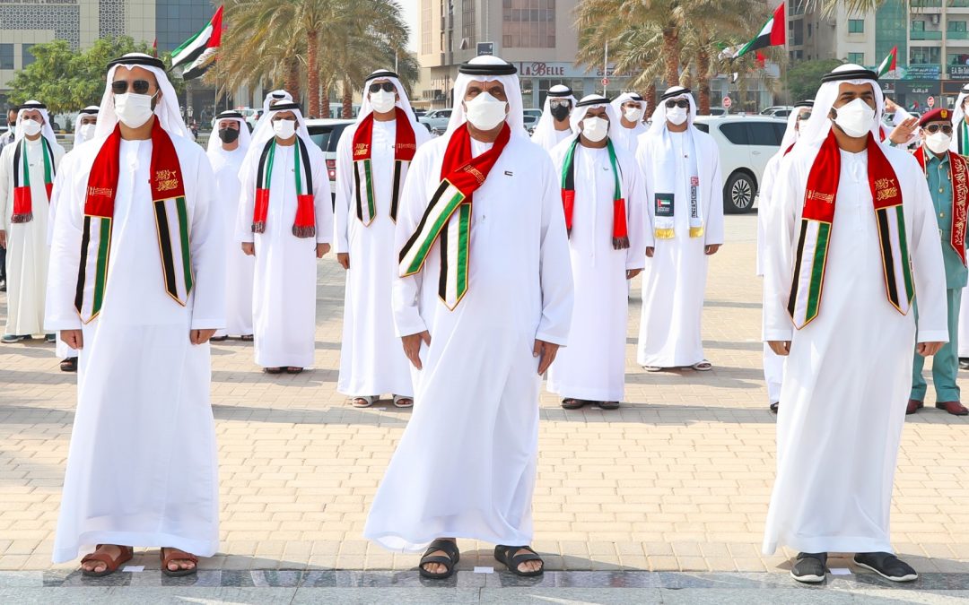 صاحب السمو الشيخ سعود بن صقر القاسمي يشهد احتفالات يوم العلم