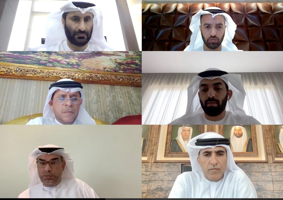 سمو الشيــخ محمد بن سعود بن صقر القاسمي يترأس اجتماع المجلس التنفيذي لإمارة رأس الخيمة