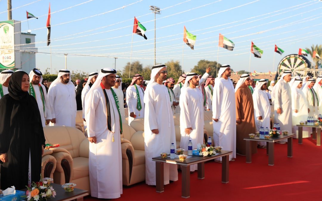سمو الشيخ محمد بن سعود بن صقر القاسمي يشهد الاحتفال باليوم الوطني الـ51 بنادي الإمارات